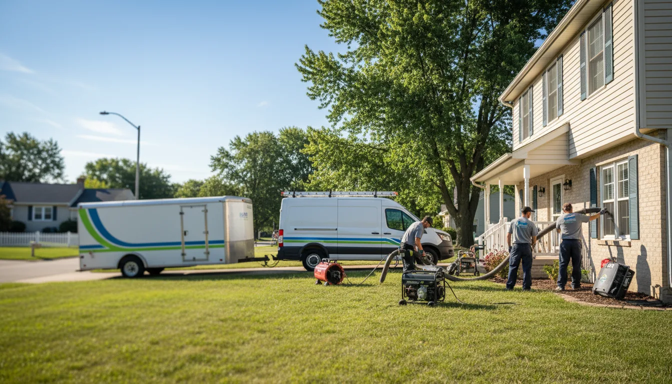 Flooded Basement Restoration And Cleanup With Repair in Saint Martin, MN near me